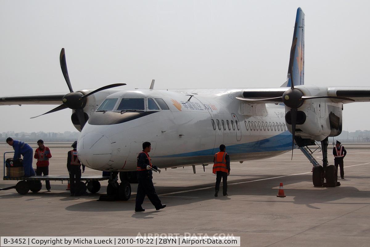 B-3452, Xian MA-60 C/N 0706, At Taiyuan