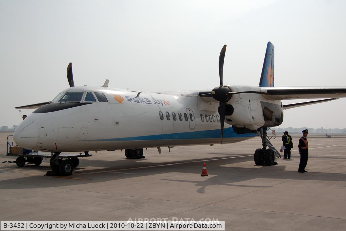 B-3452, Xian MA-60 C/N 0706, At Taiyuan