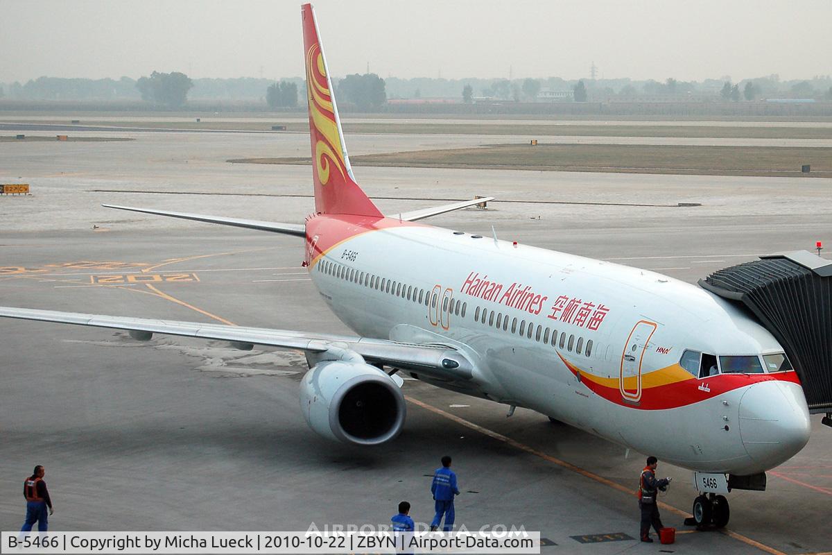 B-5466, 2009 Boeing 737-84P C/N 34034, At Taiyuan
