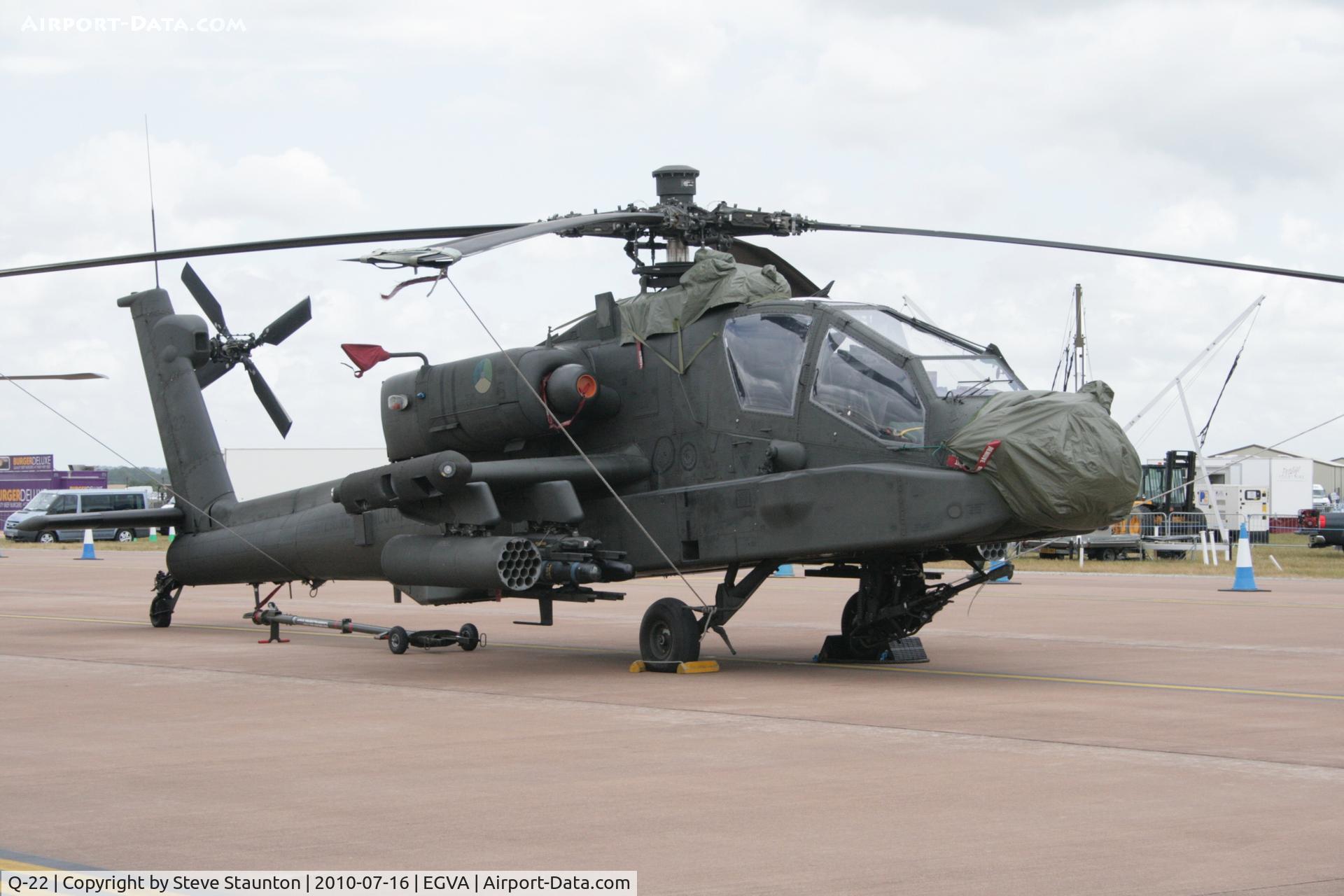 Q-22, Boeing AH-64DN Apache C/N DN022, Taken at the Royal International Air Tattoo 2010