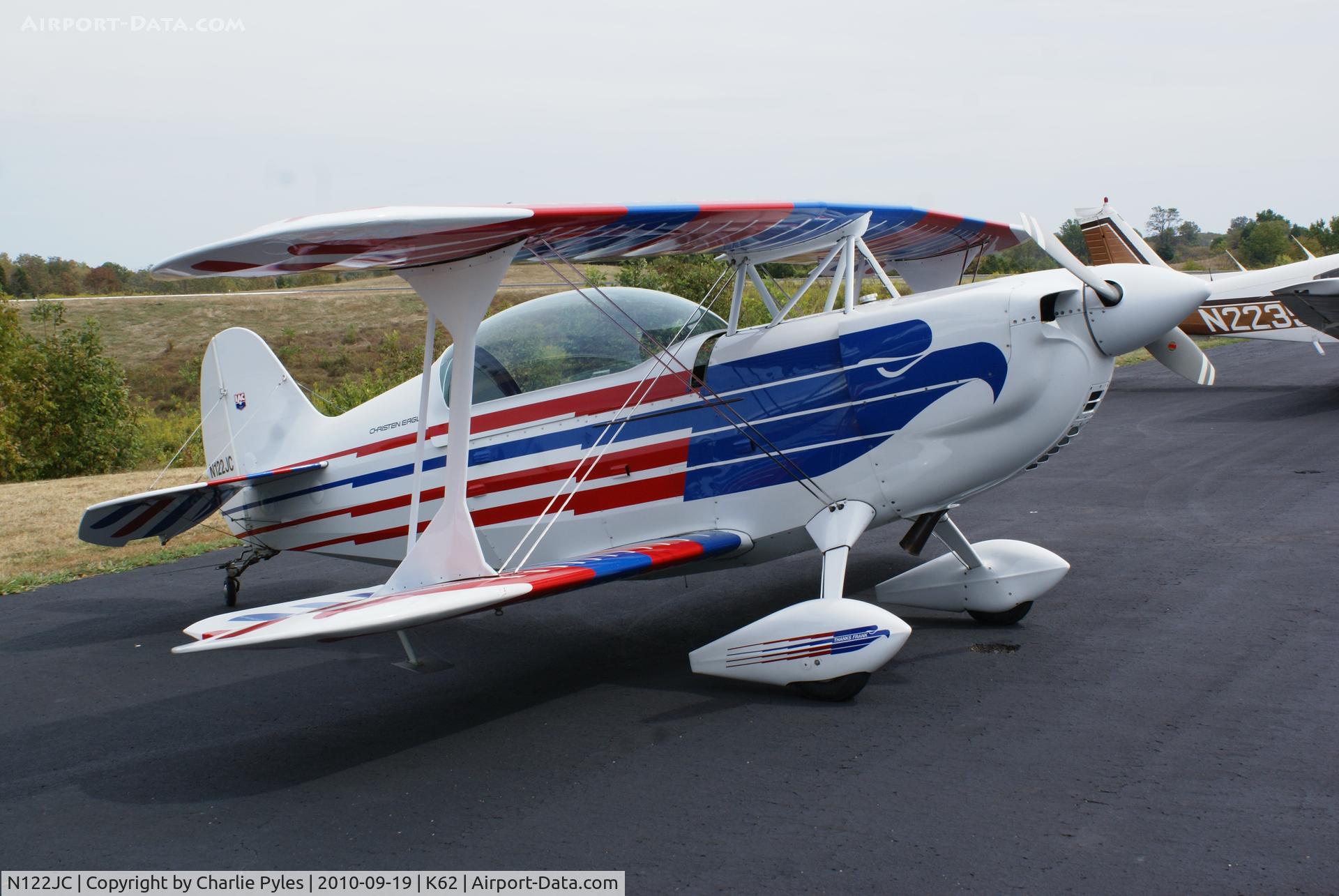 N122JC, 1993 Christen Eagle II C/N 0001-183, At Falmouth, Kentucky Gene Snyder Airport