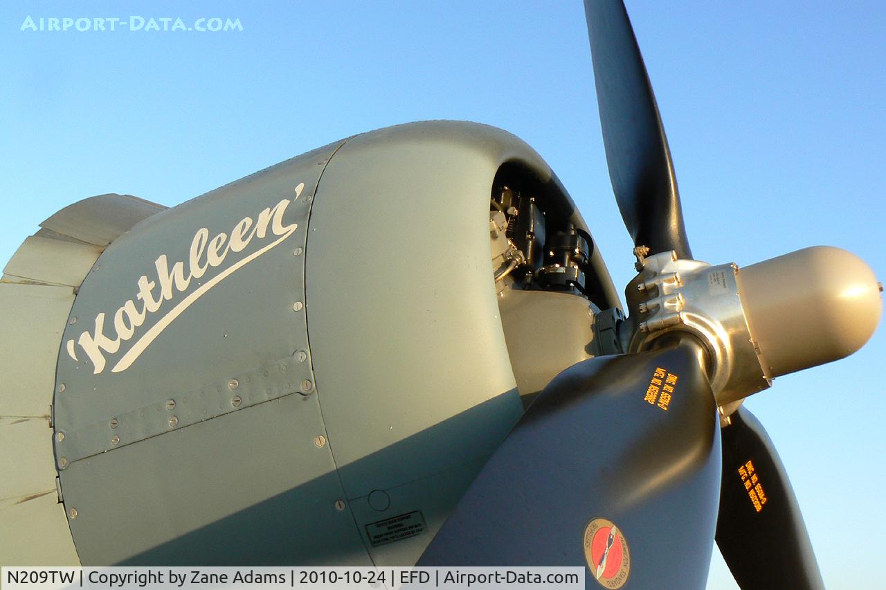 N209TW, Goodyear FG-1D Corsair C/N 3750, FG1D Corsair At the 2010 Wings Over Houston Airshow 