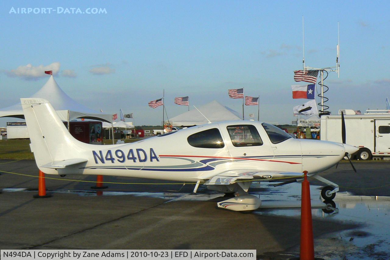 N494DA, 2007 Cirrus SR20 C/N 1840, At the 2010 Wings Over Houston Airshow