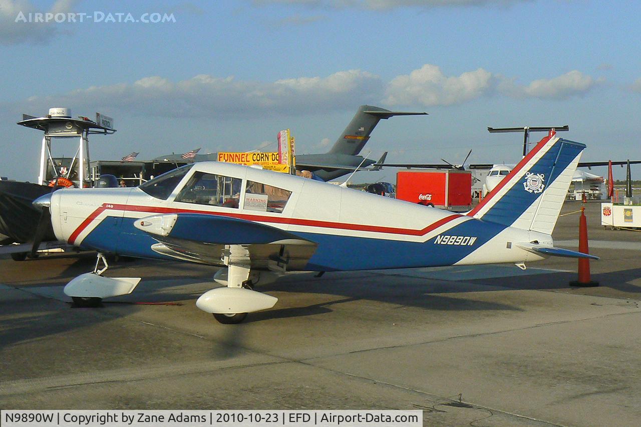 N9890W, 1967 Piper PA-28-140 Cherokee C/N 28-23410, At the 2010 Wings Over Houston Airshow