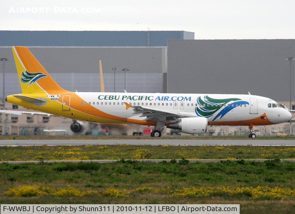 F-WWBJ, 2010 Airbus A320-214 C/N 4508, C/n 4508 - to be RP-C3261