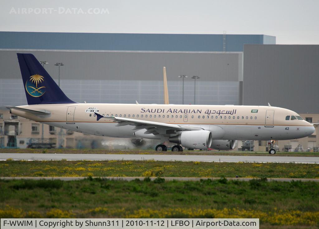 F-WWIM, 2010 Airbus A320-214 C/N 4501, C/n 4501 - To be HZ-AS42