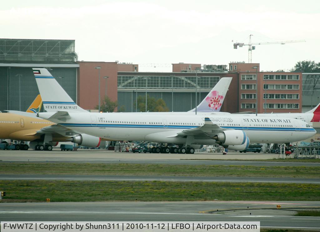 F-WWTZ, 2010 Airbus A340-542 C/N 1102, C/n 1102 - To be 9K-GBB