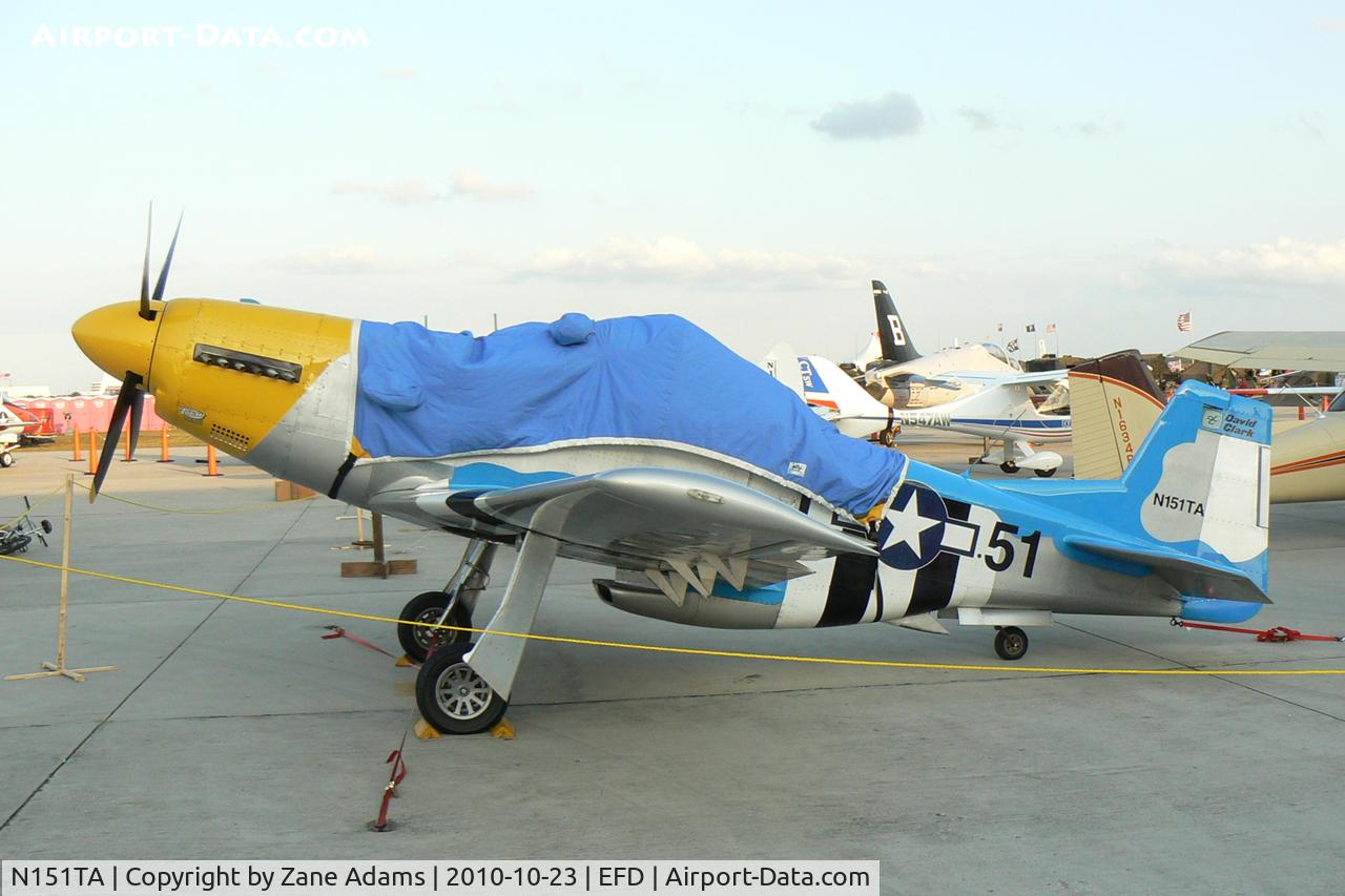 N151TA, Titan T-51 Mustang C/N M04SV6SOHK0027, At the 2010 Wings Over Houston Airshow