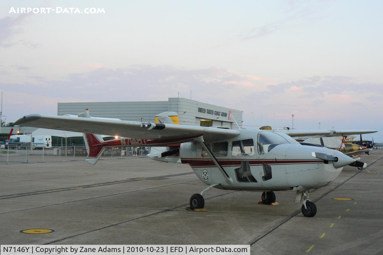 N7146Y, 1969 Cessna M337B (O-2A) Super Skymaster C/N 337M-0399 (69-7601), At the 2010 Wings Over Houston Airshow
