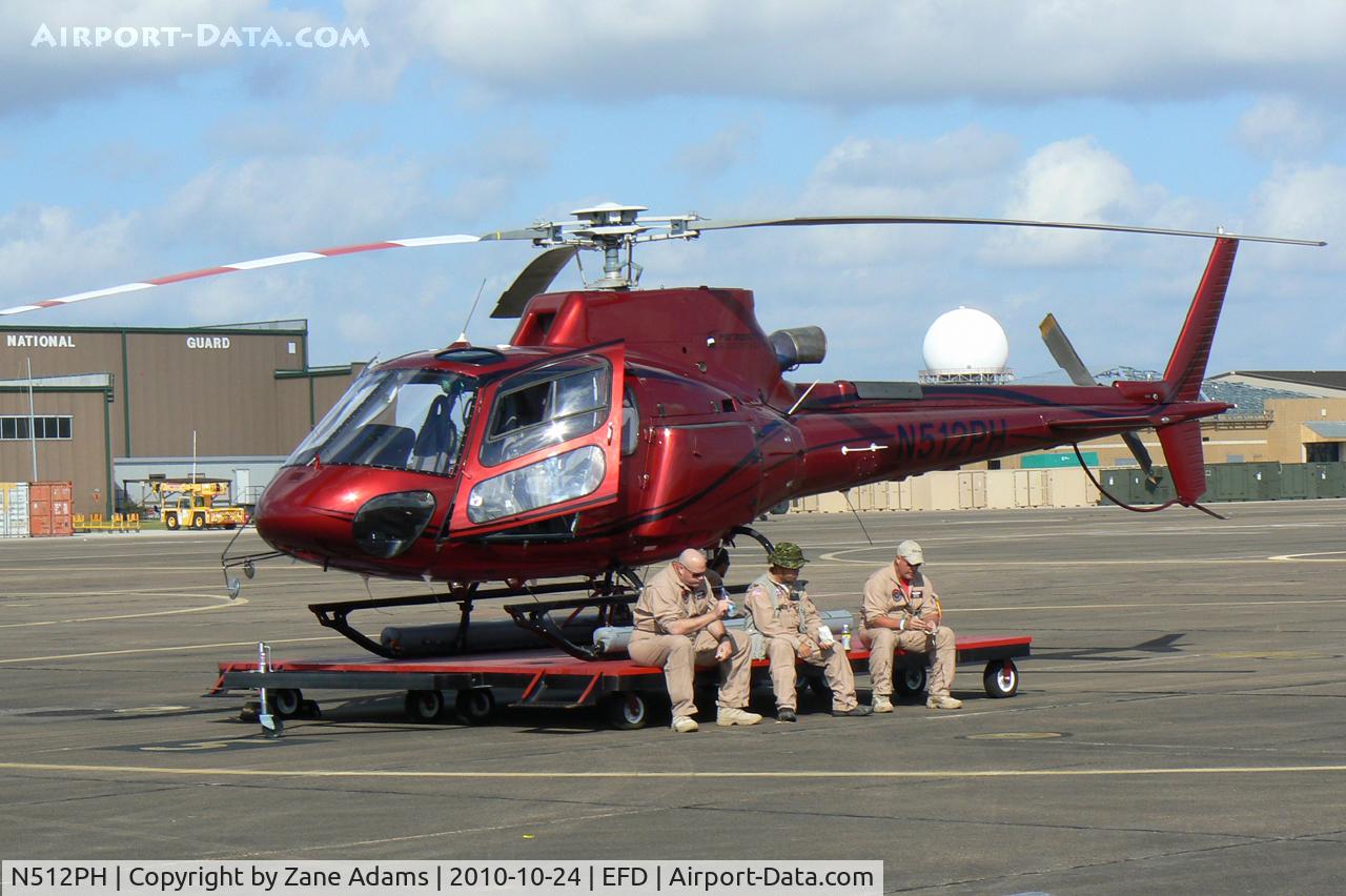 N512PH, Eurocopter AS-350B-2 Ecureuil Ecureuil C/N 4776, At the 2010 Wings Over Houston Airshow