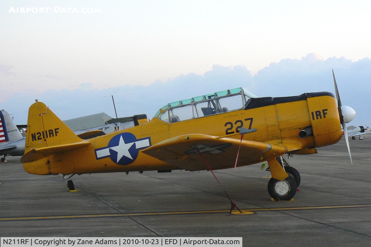 N211RF, 1957 North American AT-6C C/N 88-9419, At the 2010 Wings Over Houston Airshow