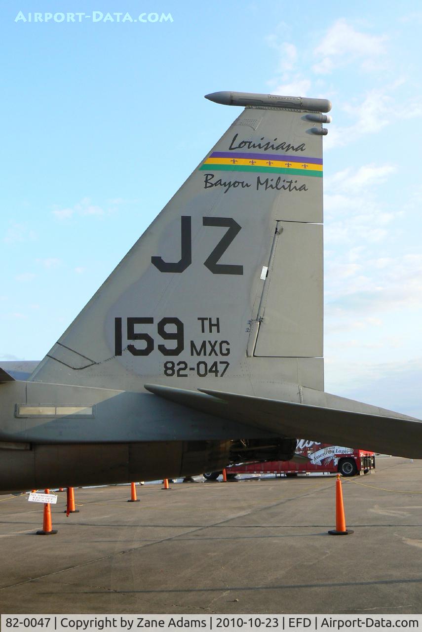 82-0047, 1982 McDonnell Douglas F-15D Eagle C/N 0845/D043, At the 2010 Wings Over Houston Airshow