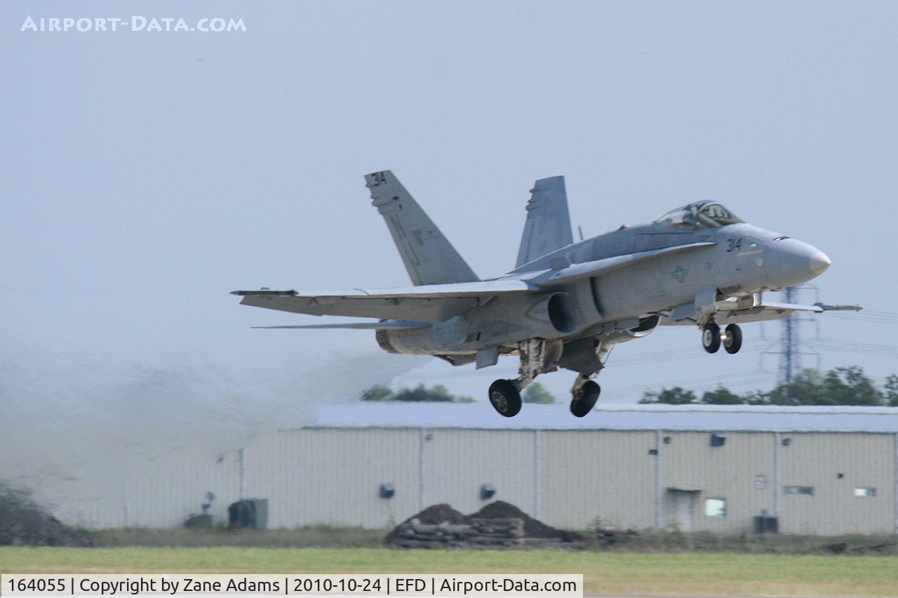164055, McDonnell Douglas F/A-18A Hornet C/N 0945, At the 2010 Wings Over Houston Airshow