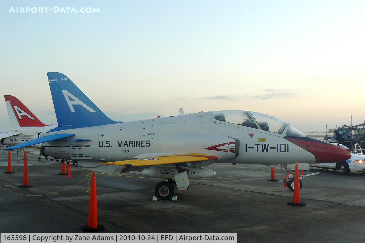 165598, Boeing T-45C Goshawk C/N C056, First display of US Navy Centennial of Flight special Colors - At the 2010 Wings Over Houston Airshow