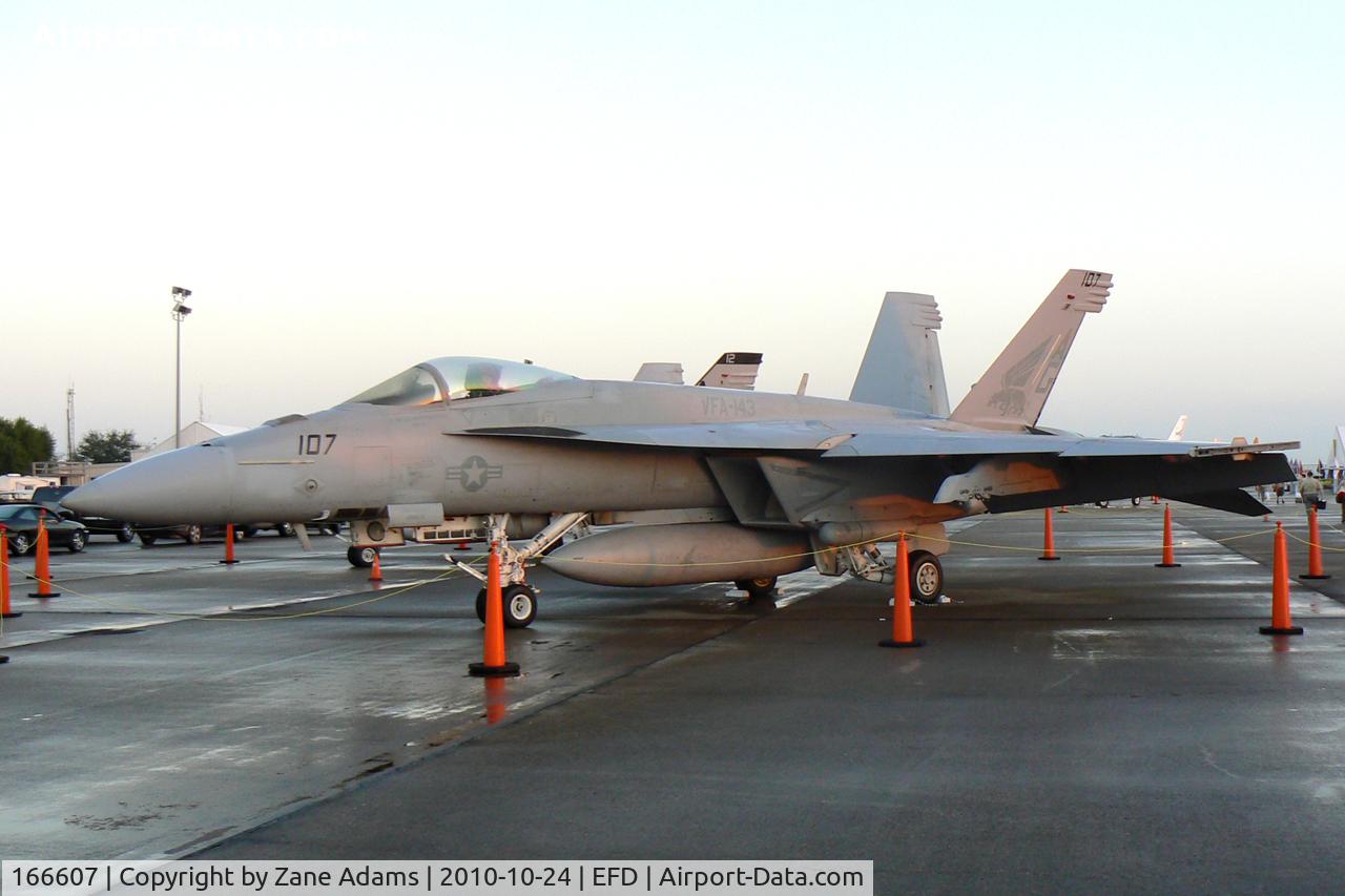 166607, Boeing F/A-18E Super Hornet C/N E103, At the 2010 Wings Over Houston Airshow