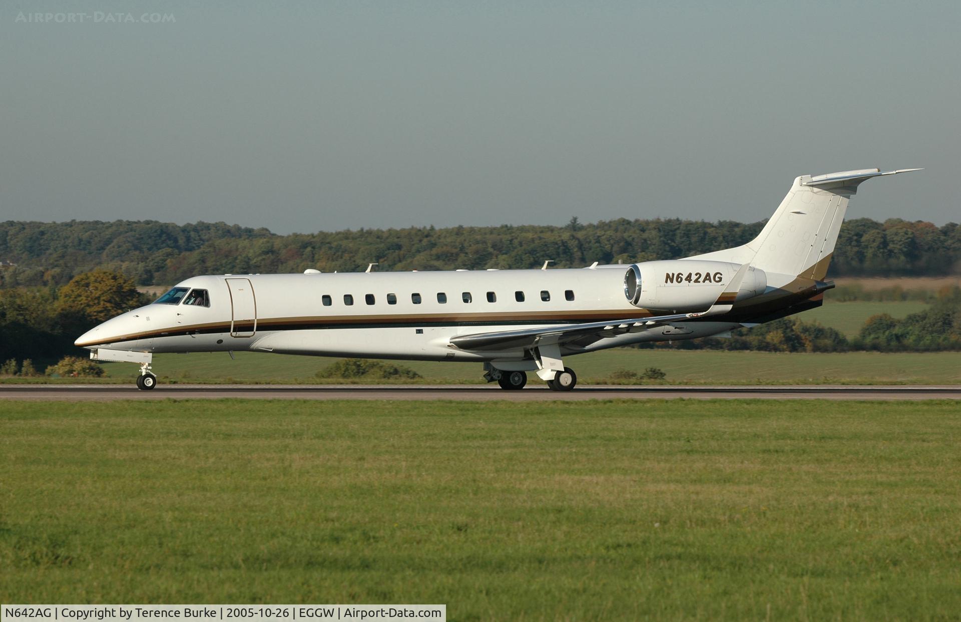 N642AG, 2002 Embraer EMB-135BJ Legacy C/N 145642, Luton  October 2005