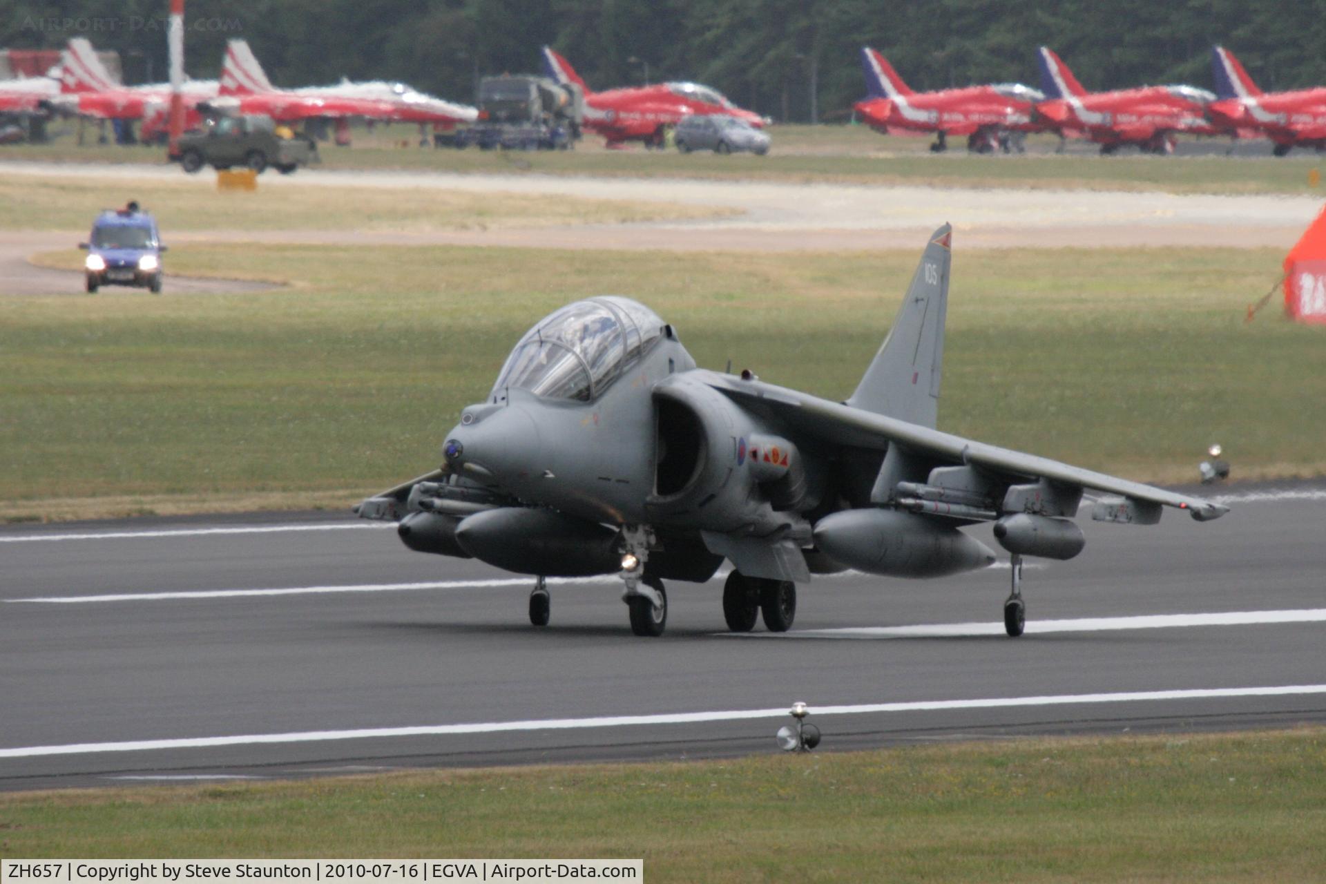ZH657, 1994 British Aerospace Harrier T.10 C/N TX005, Taken at the Royal International Air Tattoo 2010