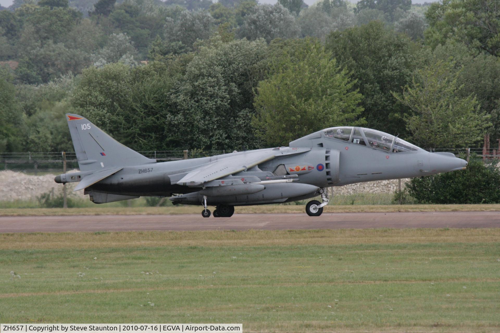 ZH657, 1994 British Aerospace Harrier T.10 C/N TX005, Taken at the Royal International Air Tattoo 2010