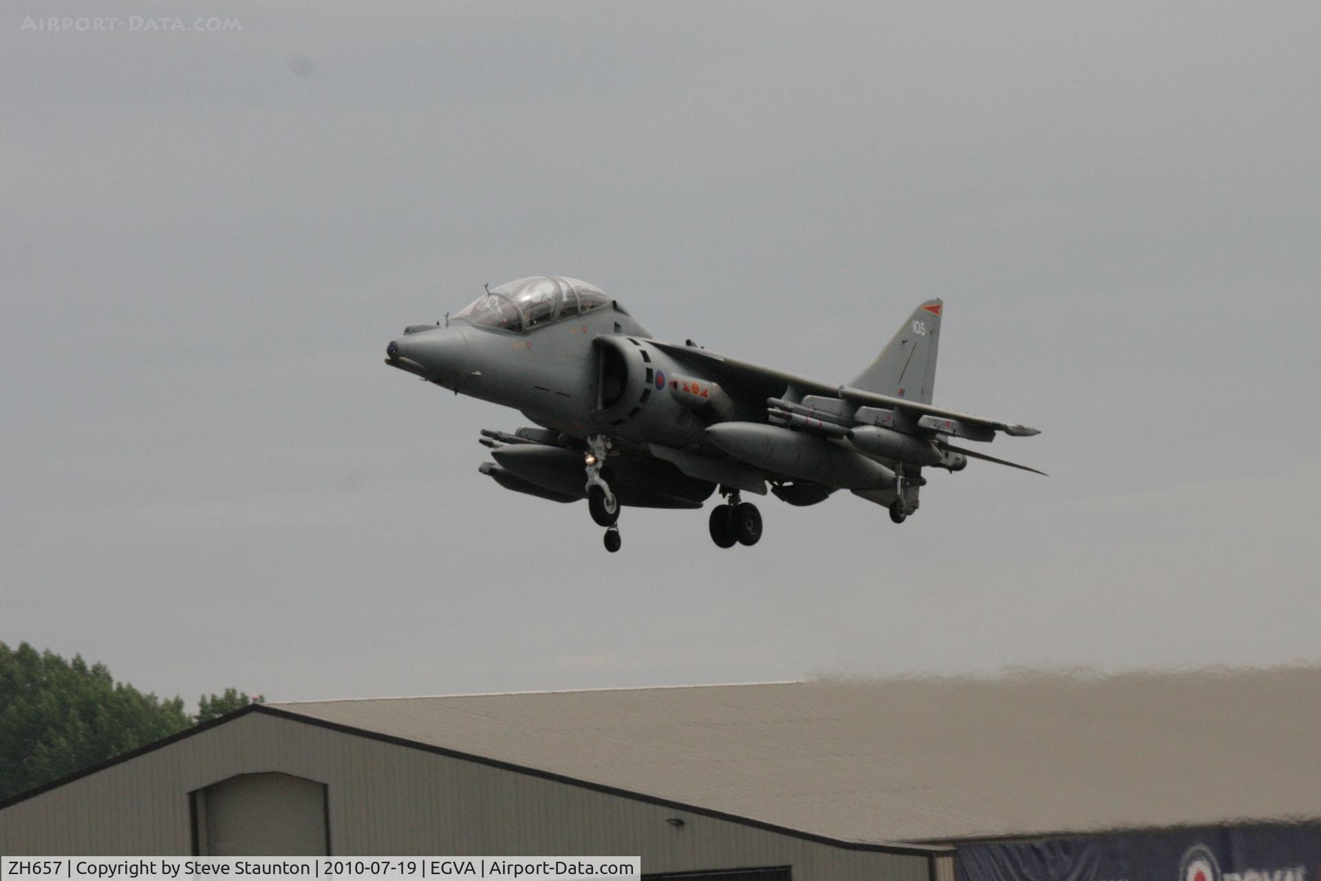 ZH657, 1994 British Aerospace Harrier T.10 C/N TX005, Taken at the Royal International Air Tattoo 2010