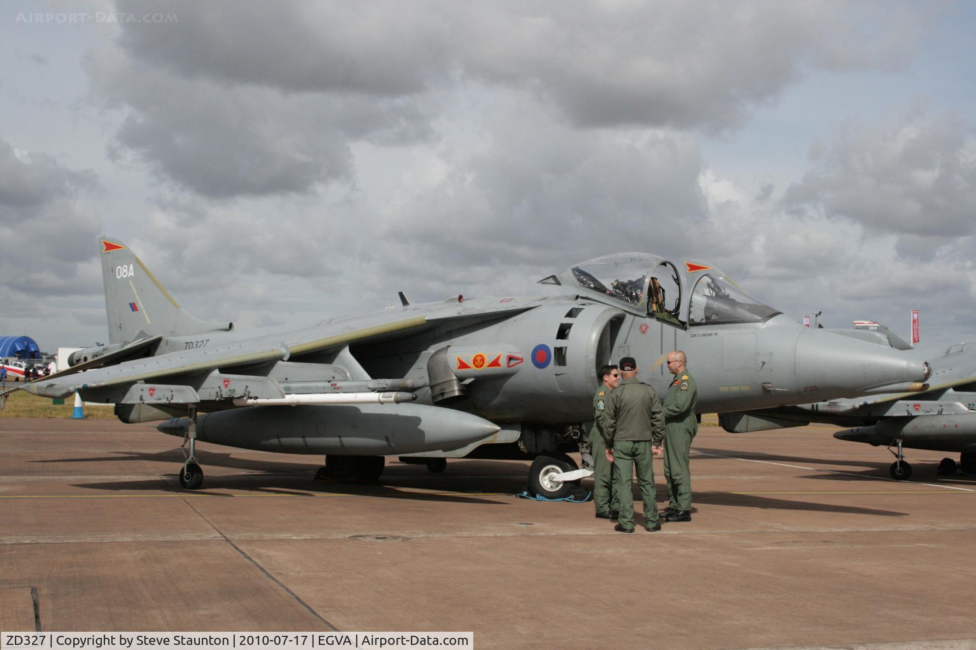 ZD327, British Aerospace Harrier GR.9A C/N 512115/P8, Taken at the Royal International Air Tattoo 2010