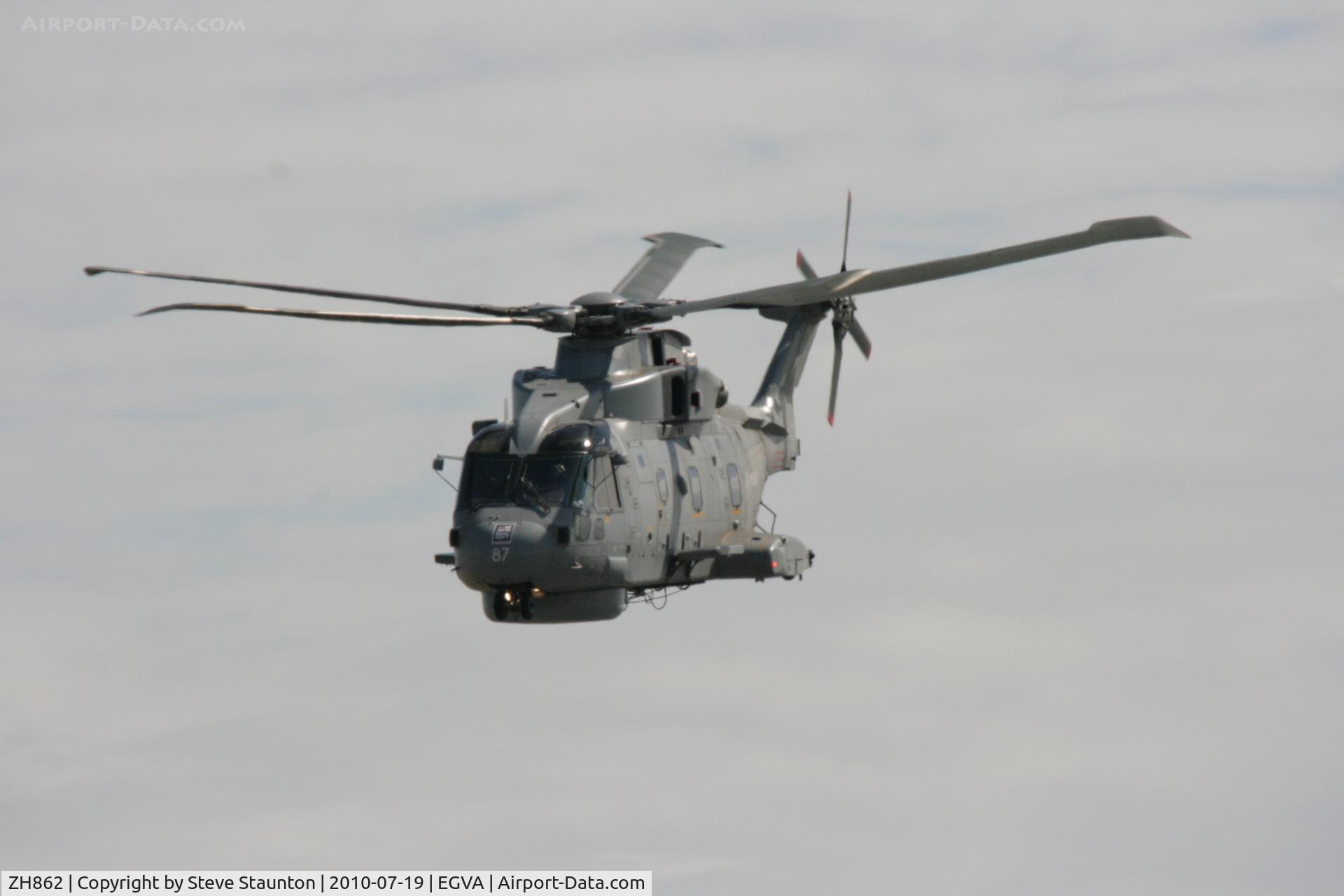 ZH862, 2002 AgustaWestland EH-101 Merlin HM.1 C/N 50171/RN42, Taken at the Royal International Air Tattoo 2010