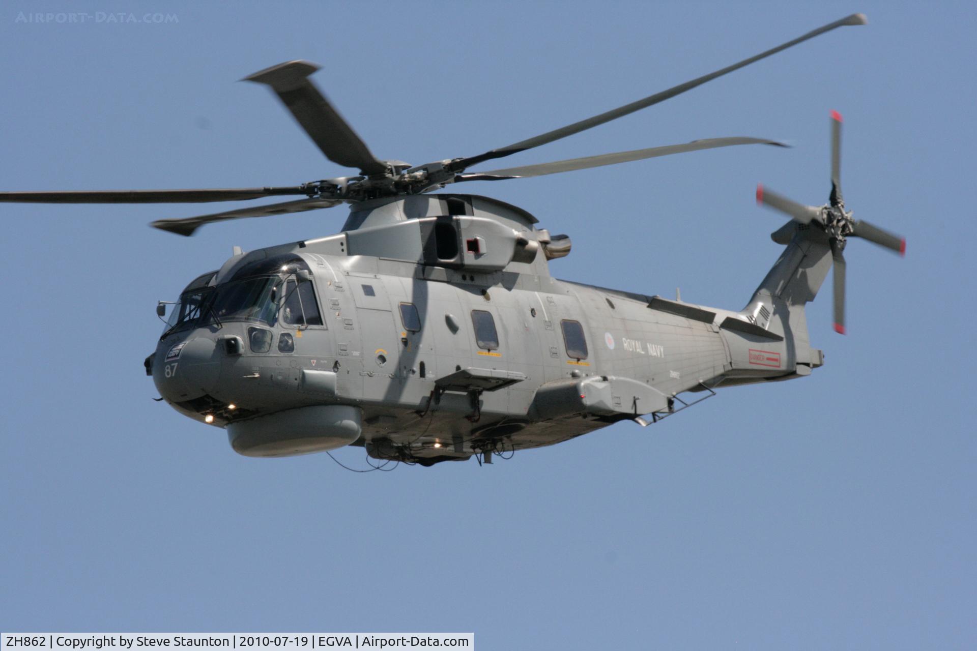 ZH862, 2002 AgustaWestland EH-101 Merlin HM.1 C/N 50171/RN42, Taken at the Royal International Air Tattoo 2010
