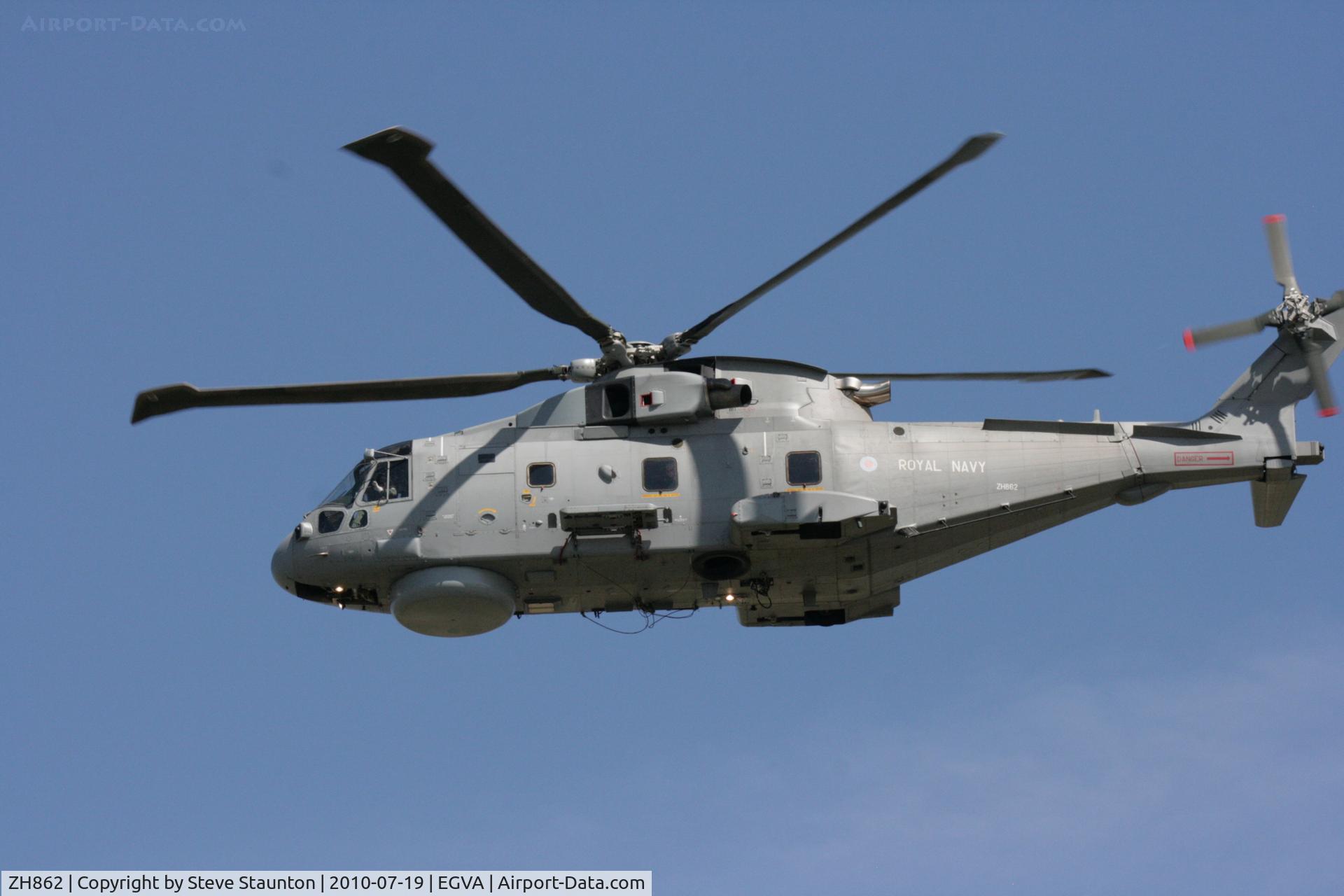 ZH862, 2002 AgustaWestland EH-101 Merlin HM.1 C/N 50171/RN42, Taken at the Royal International Air Tattoo 2010