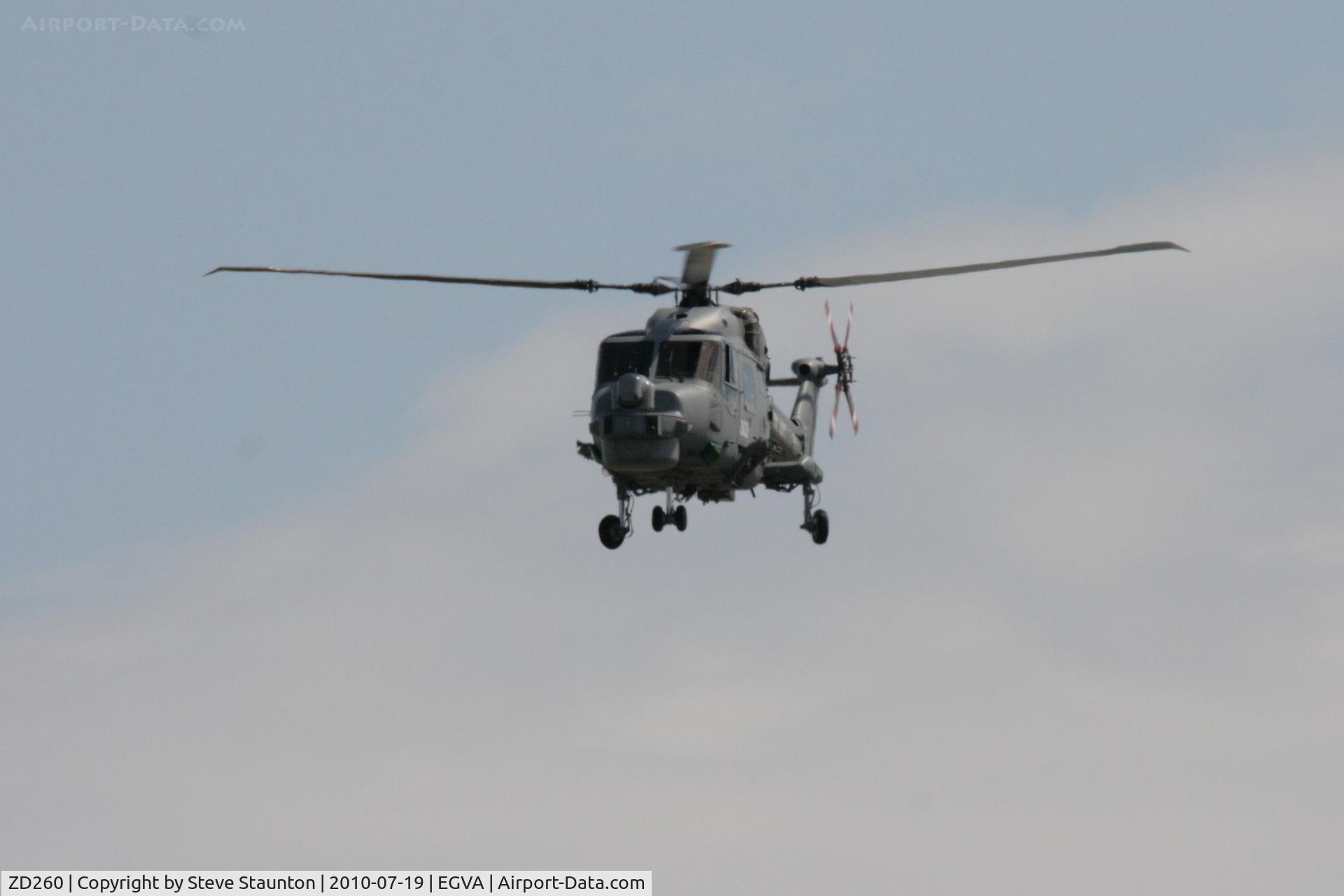ZD260, 1983 Westland Lynx HAS.8DSP C/N 292, Taken at the Royal International Air Tattoo 2010