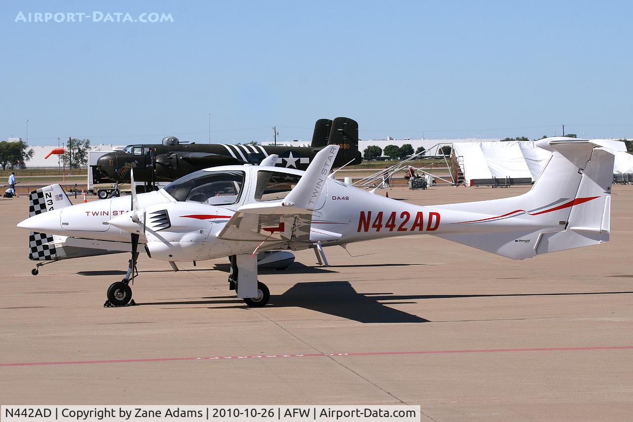 N442AD, 2007 Diamond DA-42 Twin Star C/N 42.AC108, At Alliance Airport - Fort Worth, TX