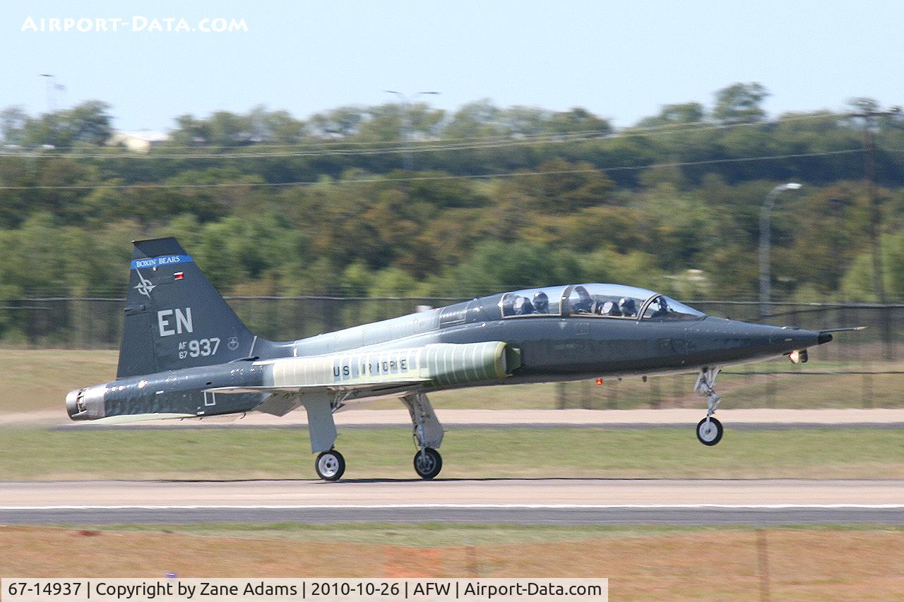 67-14937, 1967 Northrop T-38A-70-NO Talon C/N T.6078, At Alliance Airport - Fort Worth, TX