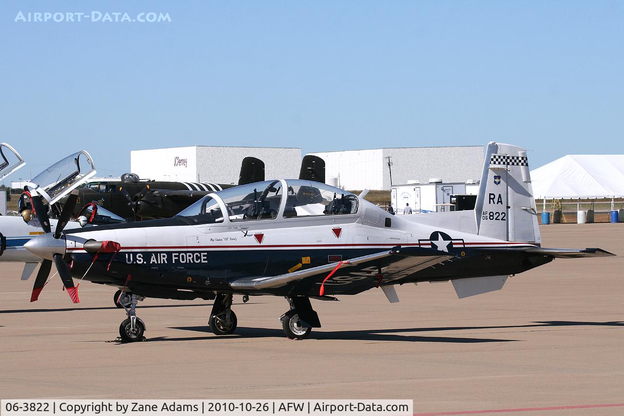 06-3822, 2006 Raytheon T-6A Texan II C/N PT-377, At Alliance Airport - Fort Worth, TX