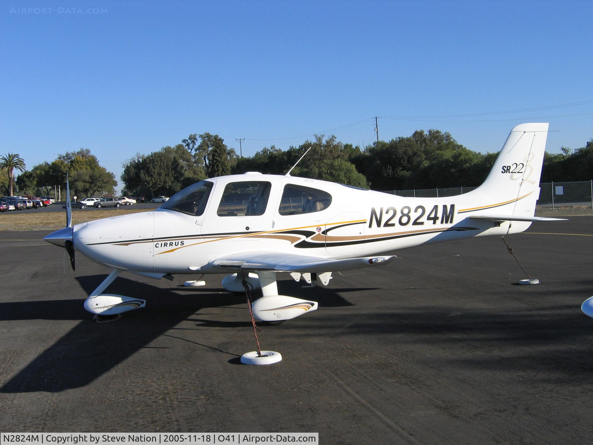 N2824M, 2004 Cirrus SR22 G2 C/N 1144, 2004 Cirrus Design SR22 @ Woodland-WATTS Airport, CA