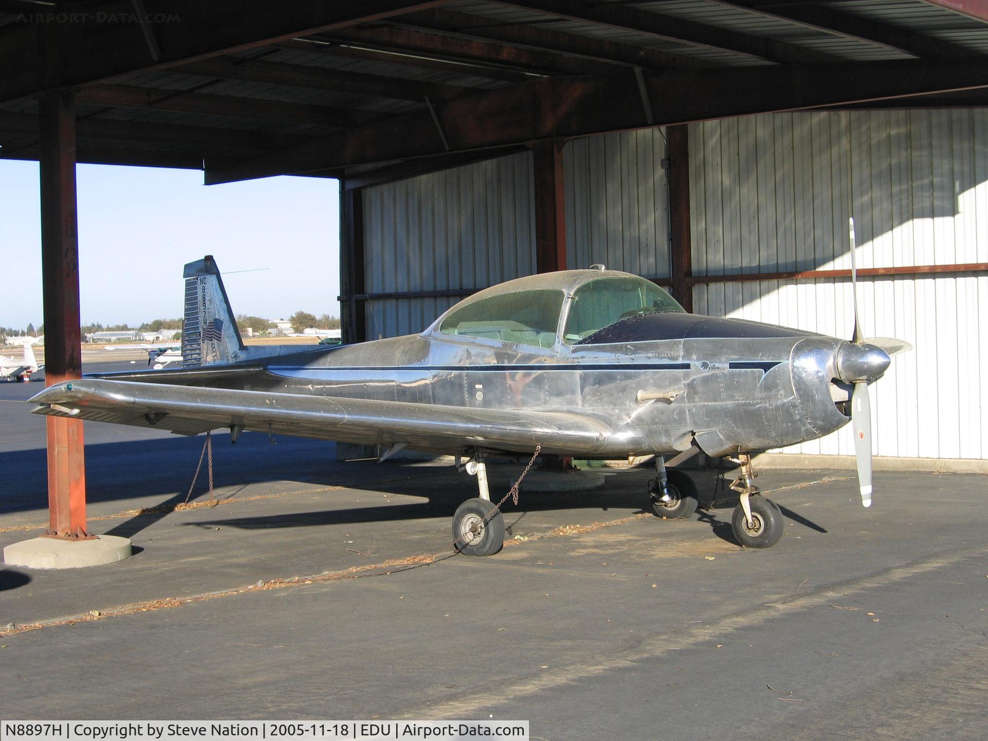 N8897H, 1947 North American Navion (NA-145) C/N NAV-4-897, 1947 Navion A as NC8897H @ University Airport, Davis, CA