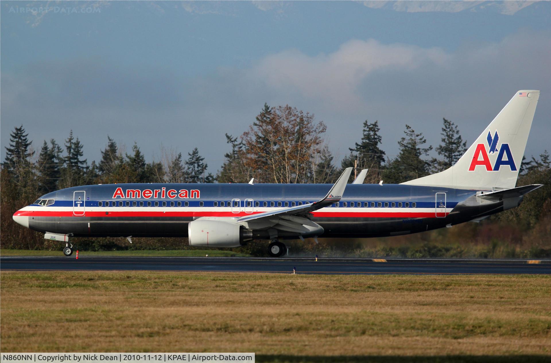 N860NN, 2010 Boeing 737-823 C/N 40583, KPAE Boeing 270 on the 16R touch & go line # 3462