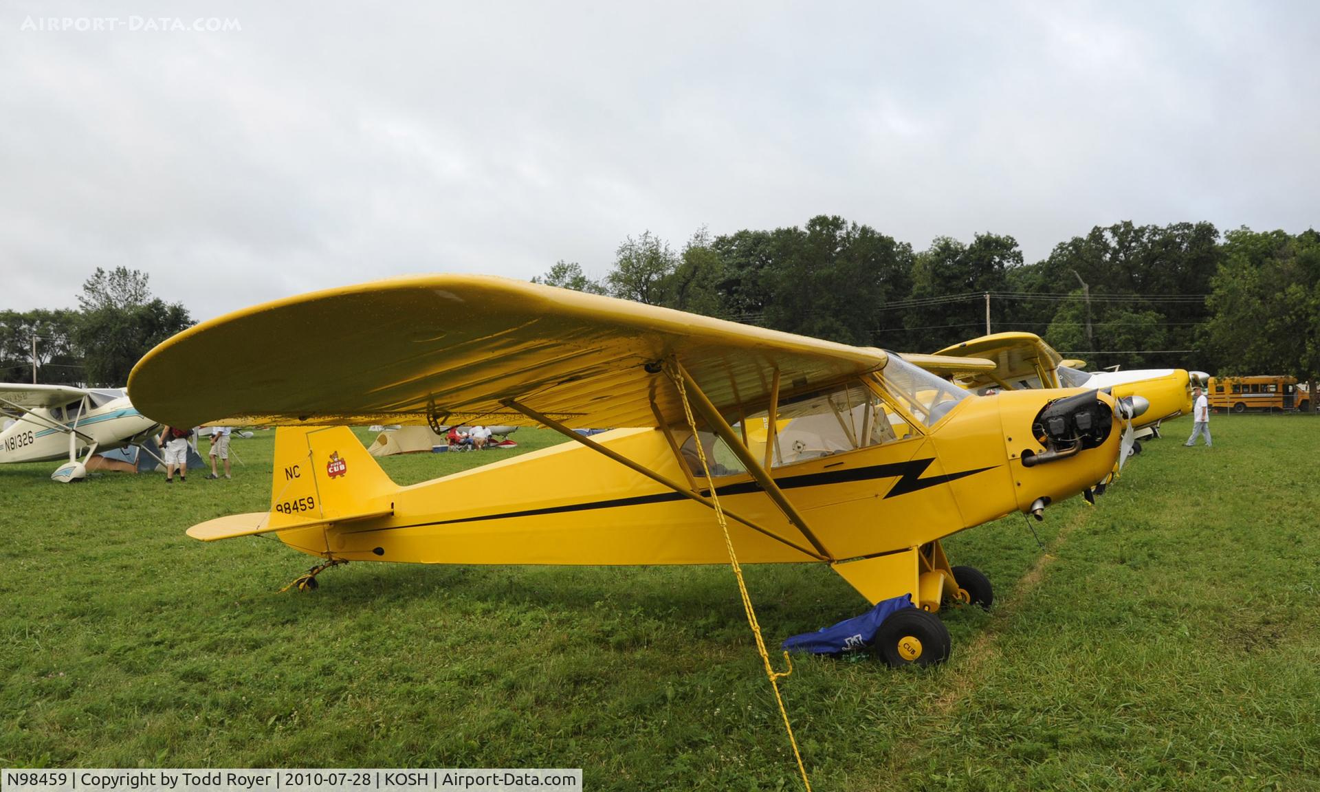 N98459, 1946 Piper J3C-65 Cub C/N 18684, EAA AIRVENTURE 2010