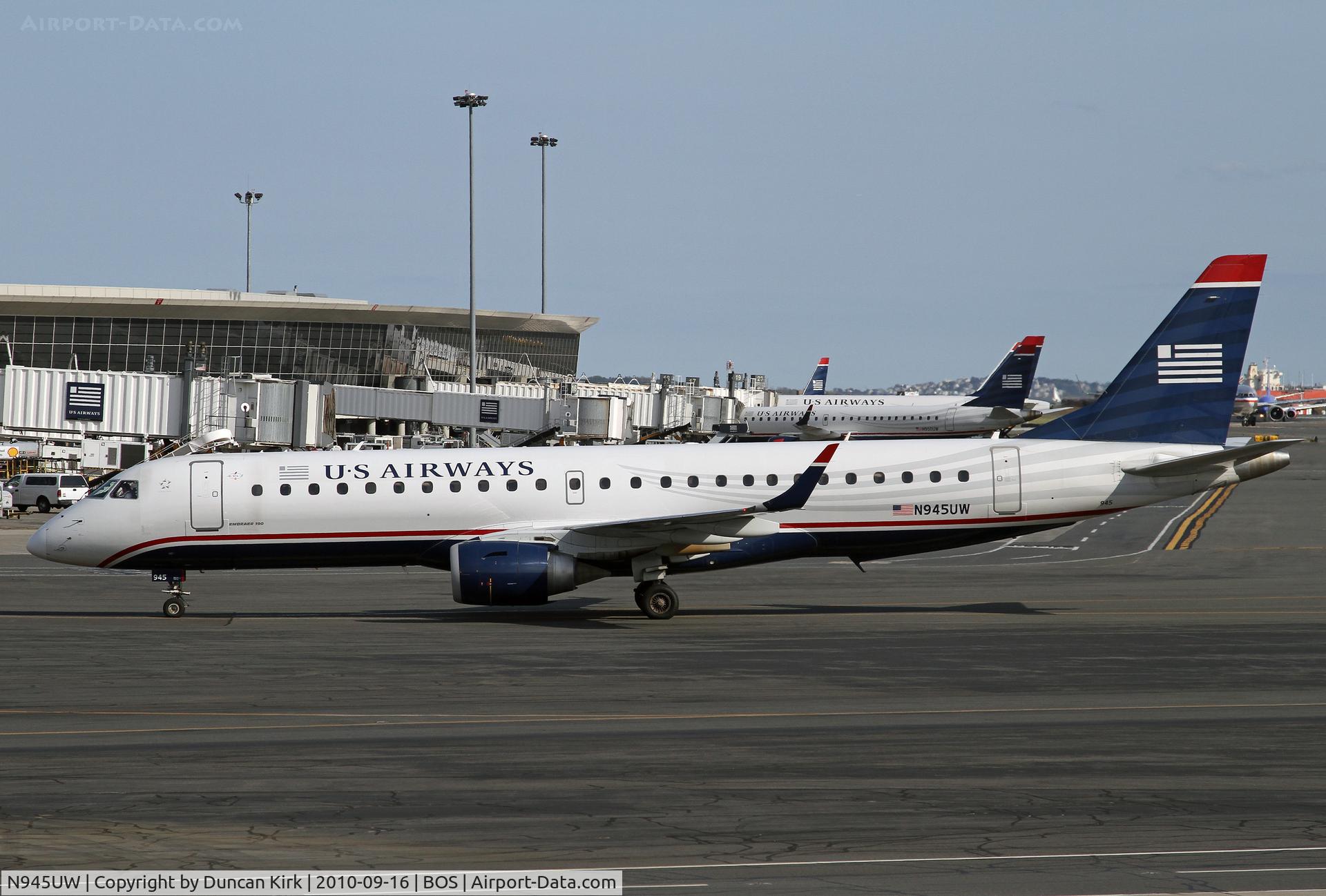 N945UW, Embraer ERJ-190-100 IGW 190AR C/N 19000062, Some of Brazil's finest machinery!
