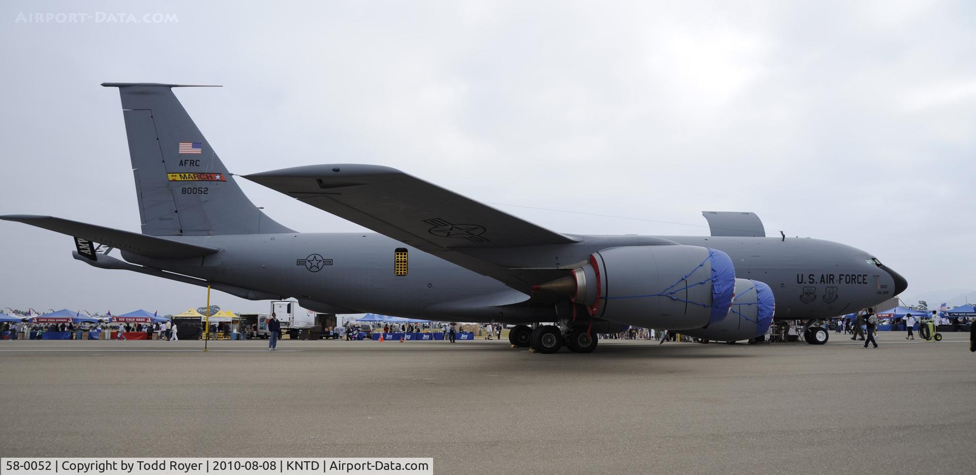 58-0052, 1958 Boeing KC-135R Stratotanker C/N 17797, POINT MUGU AIRSHOW 2010