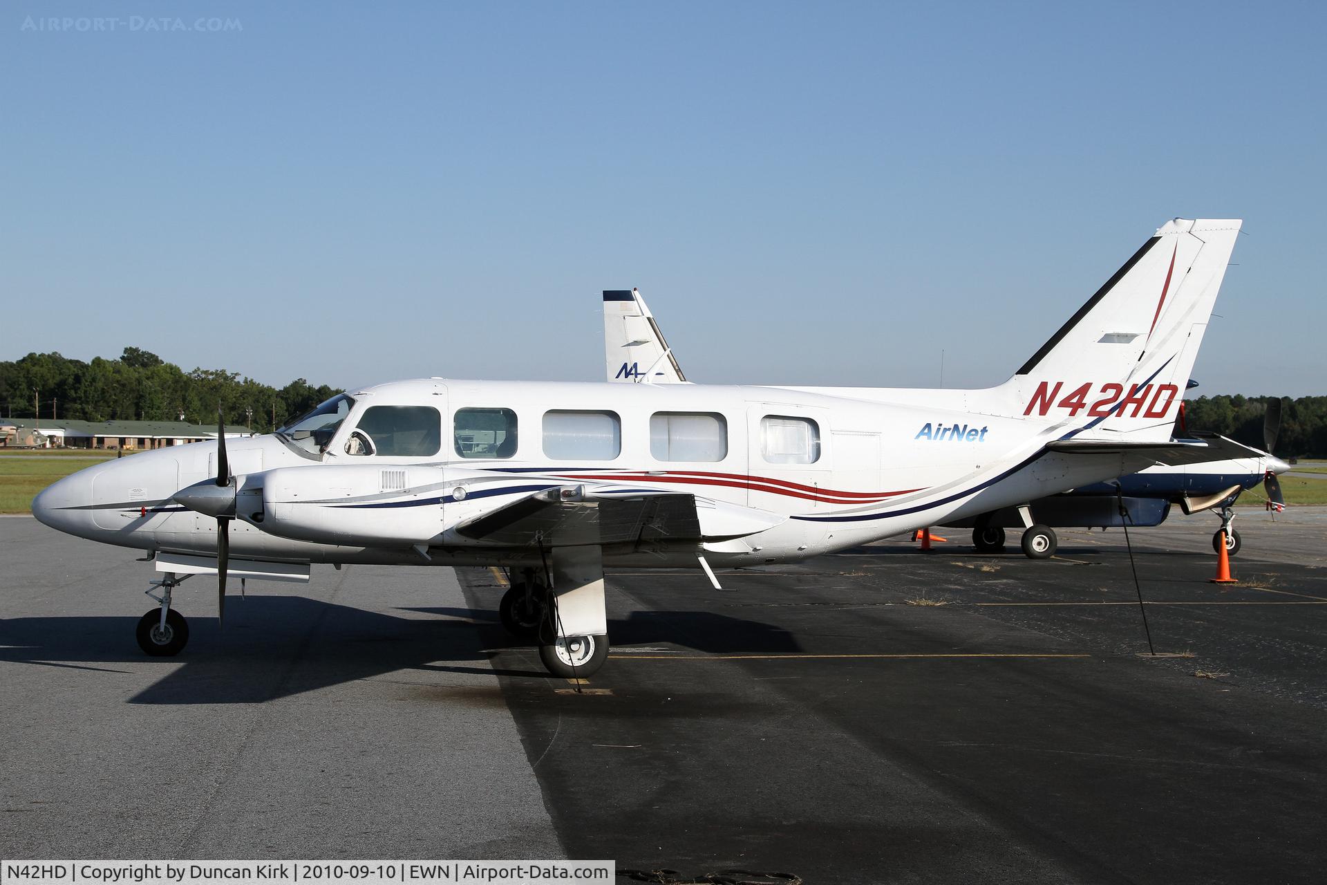 N42HD, 1980 Piper PA-31-350 Chieftain C/N 31-8152031, Air Net Navajo