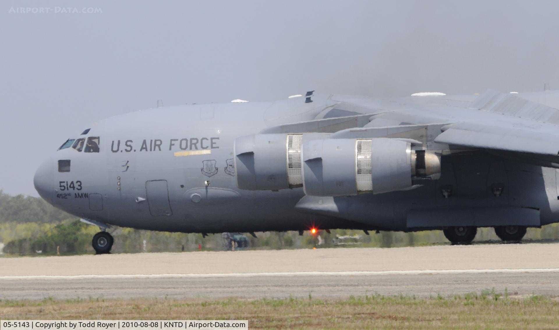 05-5143, 2005 Boeing C-17A Globemaster III C/N 50151/F150/P143, POINT MUGU AIRSHOW 2010