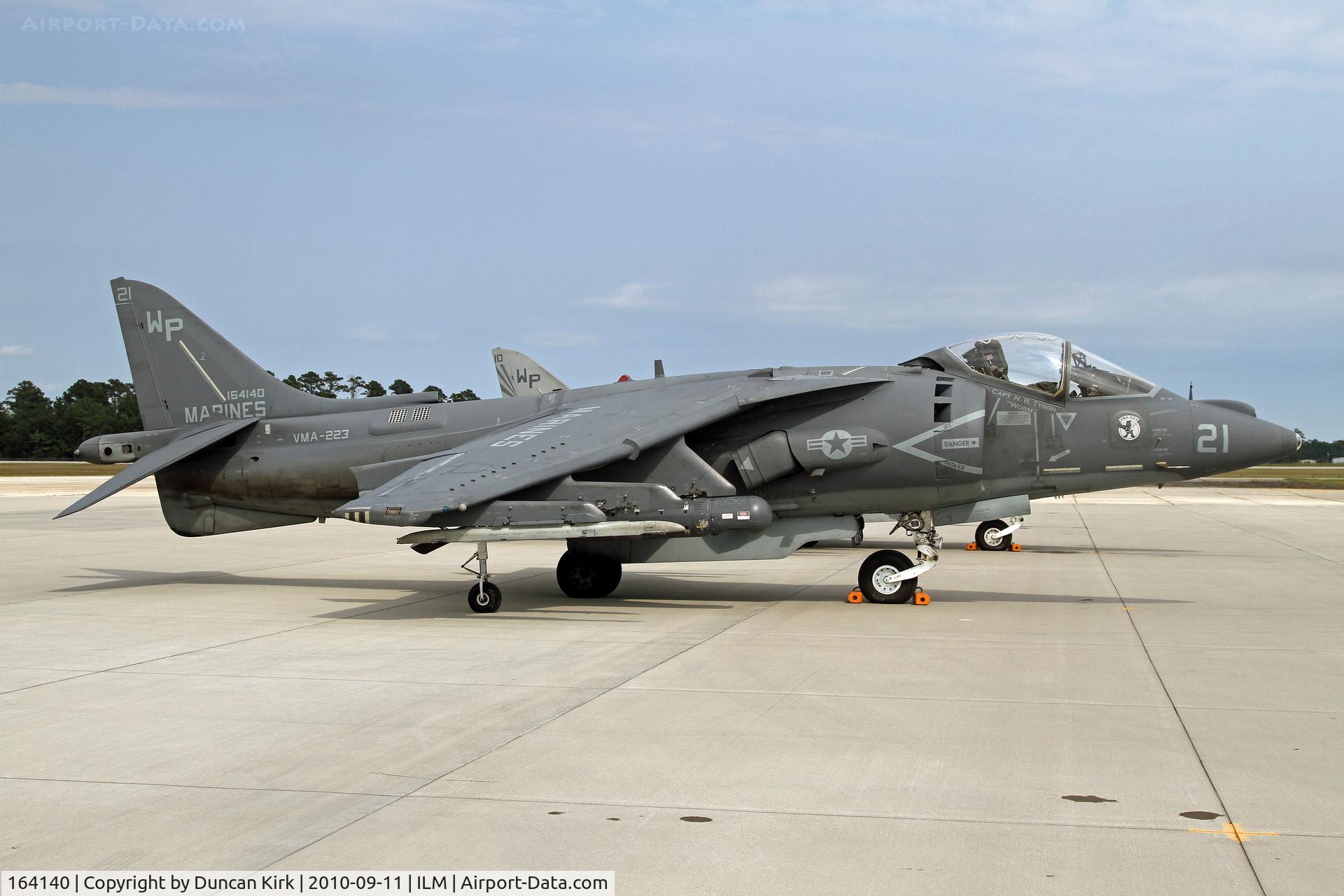 164140, McDonnell Douglas AV-8B Harrier II C/N 213, AV-8B wearing the darker grey colors