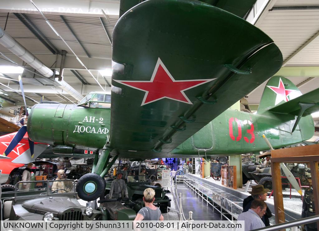 UNKNOWN, Miscellaneous Various C/N unknown, C/n 16805 - Ex. HA-ANB preserved in Sovet c/s @ Sinsheim Museum...