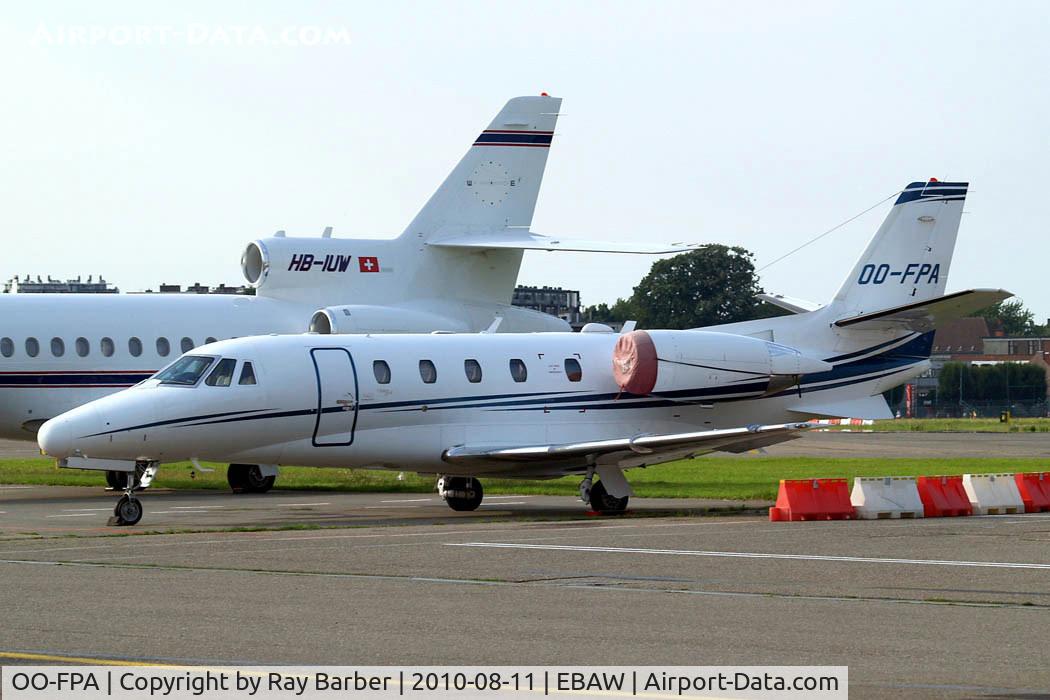 OO-FPA, 2002 Cessna 560XL  Citation Excel C/N 560-5248, Cessna Citation Excel [560-5248] Antwerp-Deurne~OO 11/08/2010