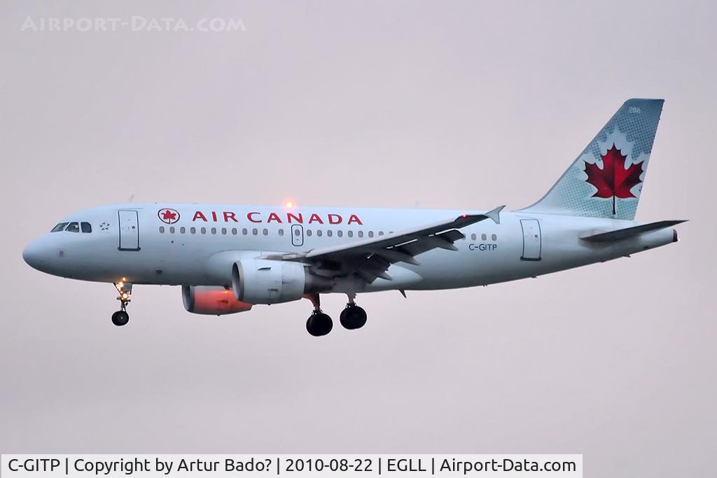 C-GITP, 2001 Airbus A319-112 C/N 1562, Air Canada