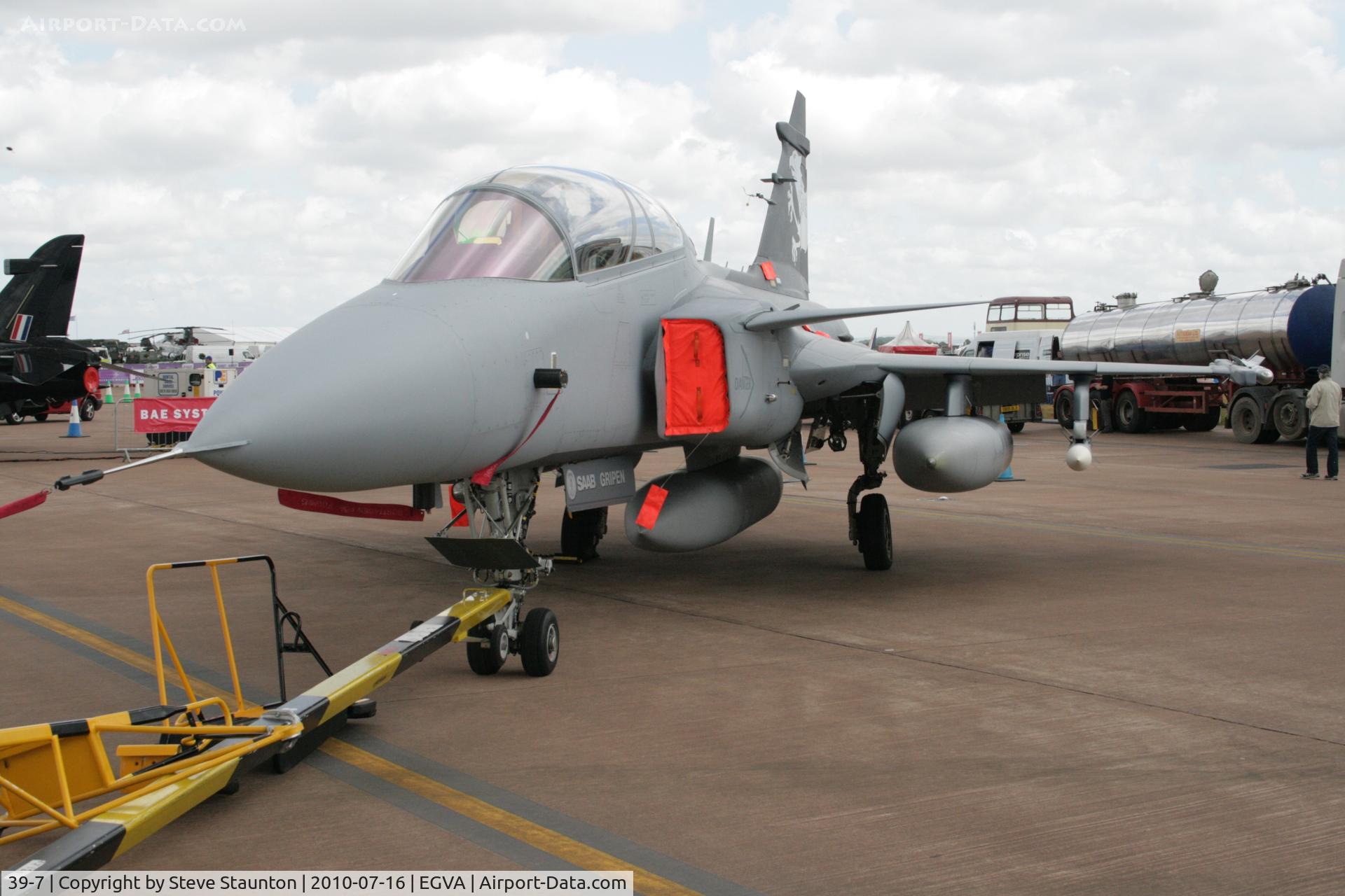 39-7, Saab JAS-39 Gripen NG Demo C/N 397, Taken at the Royal International Air Tattoo 2010