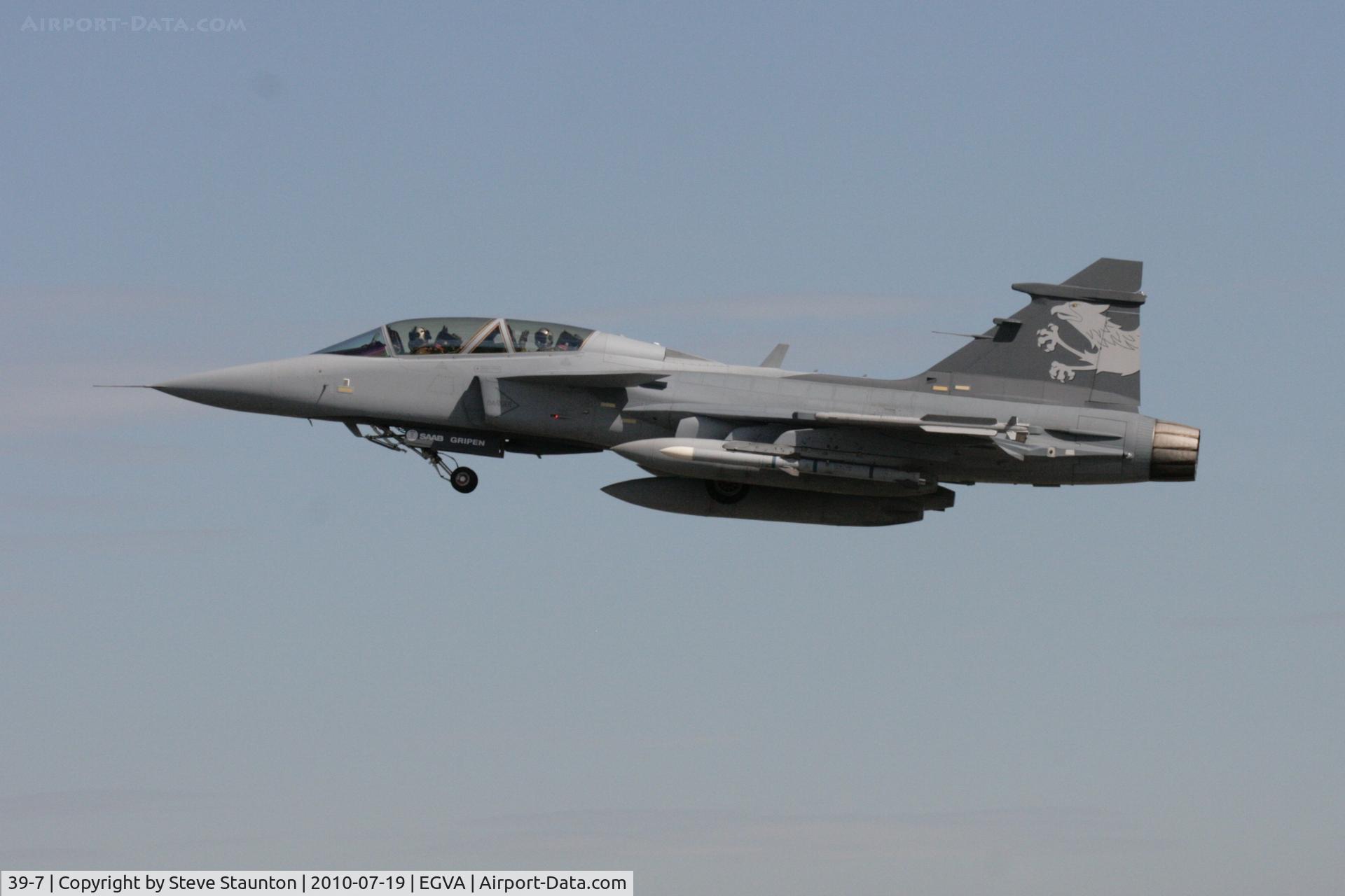 39-7, Saab JAS-39 Gripen NG Demo C/N 397, Taken at the Royal International Air Tattoo 2010