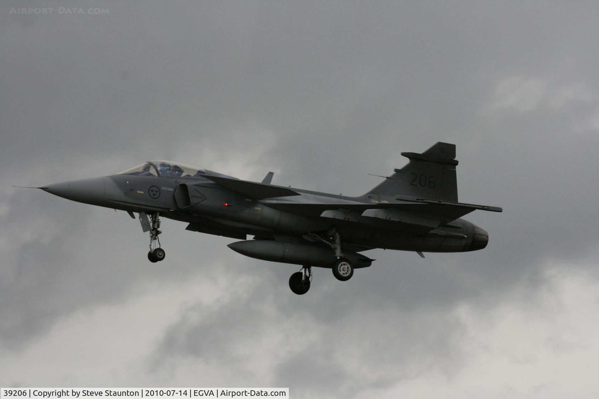 39206, Saab JAS-39A Gripen C/N 39206, Taken at the Royal International Air Tattoo 2010