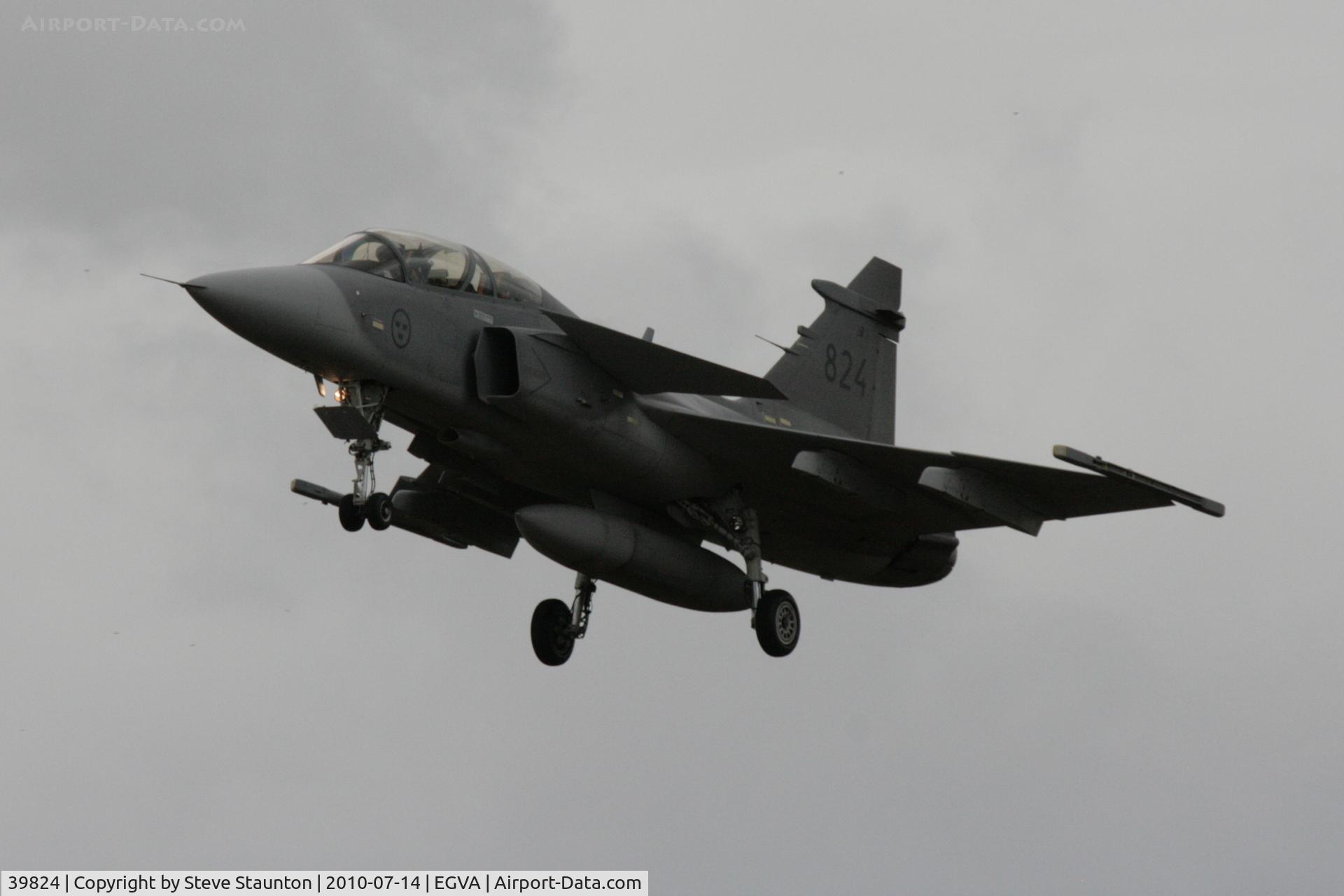 39824, Saab JAS-39D Gripen C/N 39824, Taken at the Royal International Air Tattoo 2010