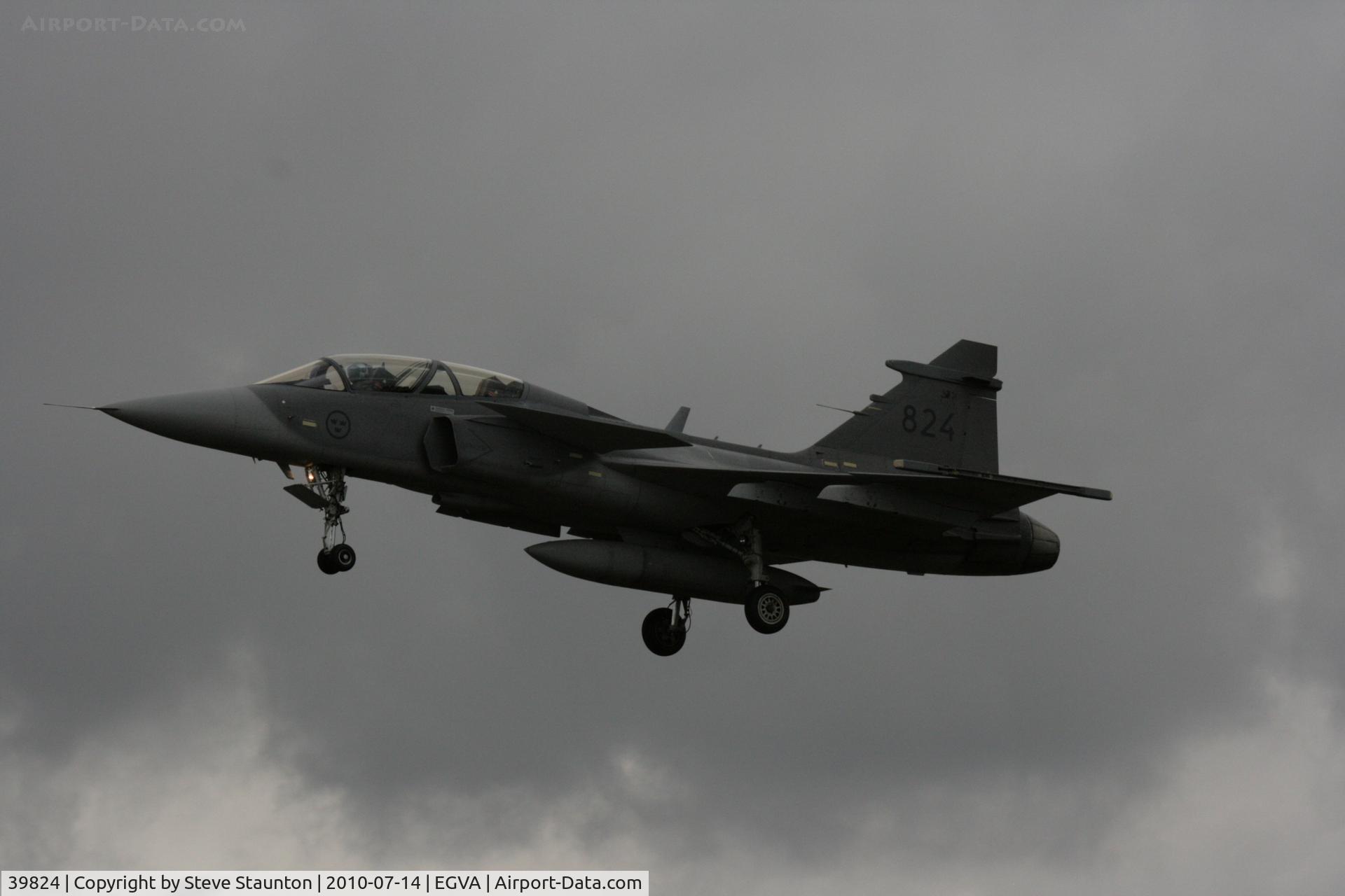 39824, Saab JAS-39D Gripen C/N 39824, Taken at the Royal International Air Tattoo 2010