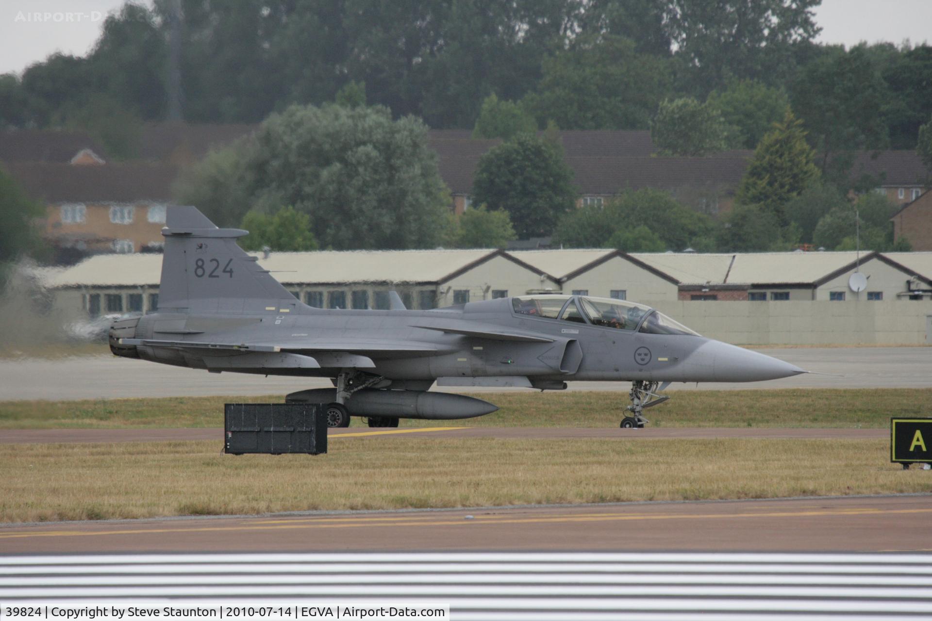 39824, Saab JAS-39D Gripen C/N 39824, Taken at the Royal International Air Tattoo 2010