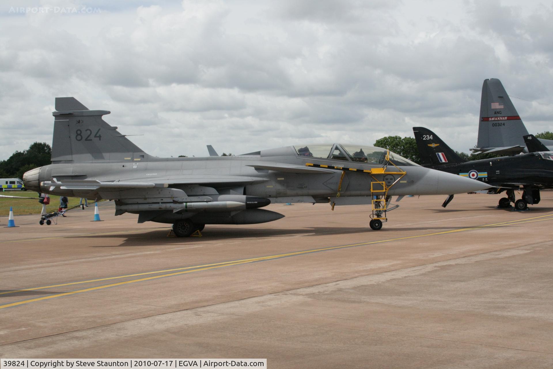 39824, Saab JAS-39D Gripen C/N 39824, Taken at the Royal International Air Tattoo 2010